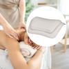  Bath Pillow Non Slip PU Comfortable Stable Quick Dry Neck Support Relaxing Bathing Accessories for Women, White view 4