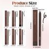 24 Hr Waterproof Eyeliner Duo Sharpenable Eye Pencil, 2025 New Eyeliner Pencil Waterproof, Long Lasting Eye Liner for Daily Makeup, No Smudging, Fading, Smooth And Easy To Color (Stone) view 2