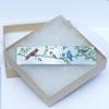Birds on a branch hair clip, bird barrette, French clip hair barrette, handcrafted in USA, fine to thick hair, four sizes, made in the USA, Treetop Design Co (Small) view 4
