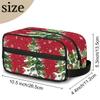 Foerrkelg Kids Travel Toiletry Bag for Boys Men -Merry Christmas Tree Pine Hanging Kit - Waterproof Shaving Bag Bathroom Bags Wash Bag for Toiletries Accessories view 2
