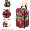 Foerrkelg Kids Travel Toiletry Bag for Boys Men -Merry Christmas Tree Pine Hanging Kit - Waterproof Shaving Bag Bathroom Bags Wash Bag for Toiletries Accessories view 3