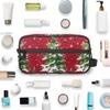 Foerrkelg Kids Travel Toiletry Bag for Boys Men -Merry Christmas Tree Pine Hanging Kit - Waterproof Shaving Bag Bathroom Bags Wash Bag for Toiletries Accessories view 4