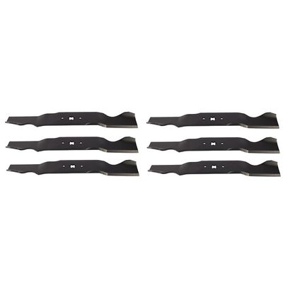 6 XHT HD BLADES Fits for Cub Cadet 54 SLT 1554 SLTX 1054 GTX 1054 RZT554 SLTX 10