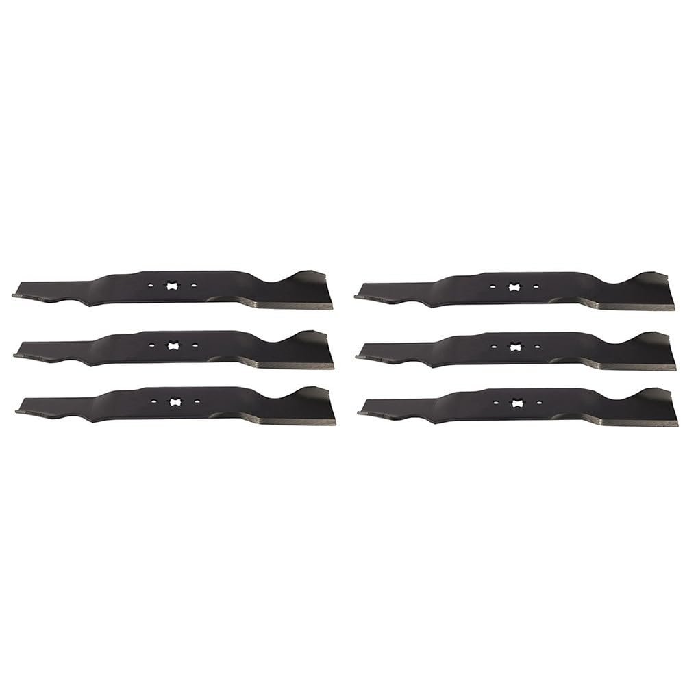 6 XHT HD BLADES Fits for Cub Cadet 54 SLT 1554 SLTX 1054 GTX 1054 RZT554 SLTX 10