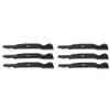 6 XHT HD BLADES Fits for Cub Cadet 54 SLT 1554 SLTX 1054 GTX 1054 RZT554 SLTX 10 view 1