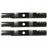 (3 pk.) Extra Durable Predator Blade Fits for Kubota RCK72RP-1200Z 72" Cut Deck view 1