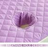 LDLCYCN Pinkb,70 * 185cm, Massage Table Cover with Breathing Hole Massage Bed Cover Fitted Sheet for Spa Beauty Salon with Elastic Band All-Round Wrap Beauty Massage SPA Couch Cover for Tattoo view 3