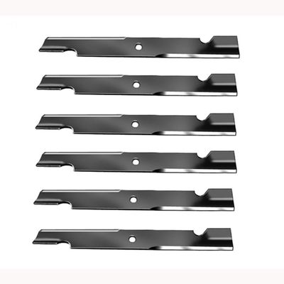6 Pk. Notched Hight Lift Blades 103-6404 Fits for Exmark Lazer Z AS XP XS 116-5171