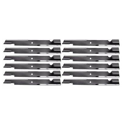 12 Pack High Lift Blades Fits for Exmark 103-6383 103-6393 103-6398 103-6403