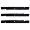 3 pk HD Blades Fits Bobcat 42139B 112111-04 Fits Ferris 22476 5022476 for Snapper view 1