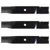 3 New Heavy Duty Blades 54" Decks Fits for Cub Cadet 02005018 01005337 942-04416 view 1
