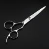522, Repeated Words: Hair Cutting, Shears, Scissors (6 Inch Professional Silver Upscale Scissor Cut Hair Cutting Scissors Thinning Barber Haircut Shears Hairdressing Scissors Set ) view 4