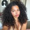 Water Wave Half Wig Human Hair 3 In 1 Adjustable Drawstring 18 Inch Curly Half Wig Seamless Flip Over Blend Edges Invisible Hairline Glueless Wigs Wear Go Beginner Friendly Curly Half Wigs for Women view 1