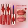2025 New 2 Colors Peel Off Lip Stain Tints, Matte Liquid Lipstick Lip Stain Long Lasting Waterproof for Women, Non-stick Cup Lipstick Peel Off Highly Pigmented Not Faded Smudge-proof Liptint view 4