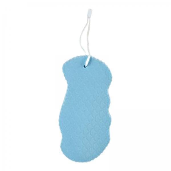 5X Soft Exfoliating Sponge Reusable Shower Sponge for Kids Adults Gentle Skin Cleansing Bath Sponge with Lanyard 5.51x2.76x1.18inch