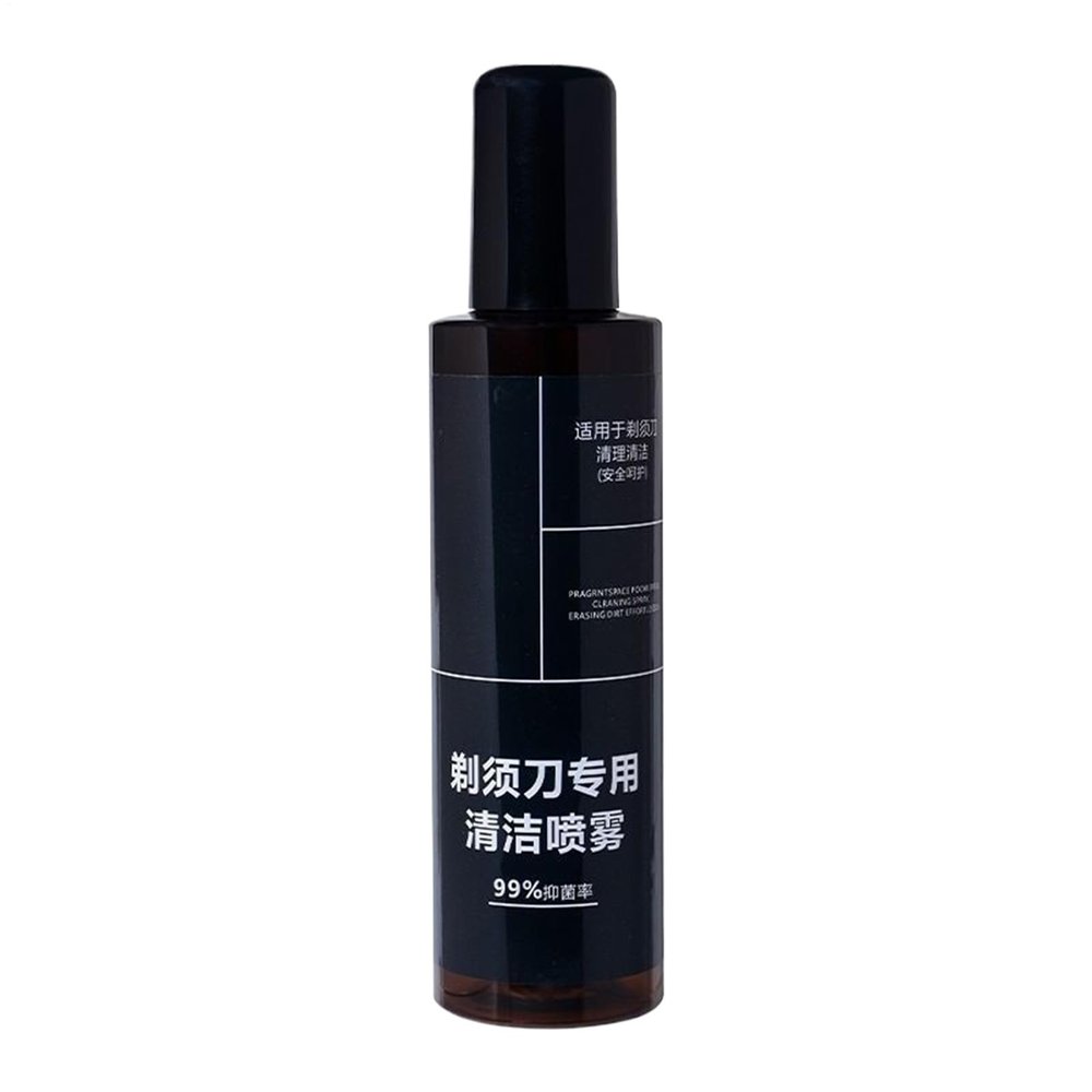 Razor Cleaning Spray UniversalHigh-efficiency Electric Razor Cleaning Spray, Electric Razors Cleanings Fluid For Lubrication And Rust Prevention, Suitable For Most Razors