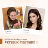 2025 New U Shape Fashion Tooth Hair Comb Headband, High Cranium Head Bands for Women's Hair, Reversible Korean Headbands with Teeth for Women Gifts for Teen Girls (4, M) view 3