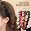 2025 New U Shape Fashion Tooth Hair Comb Headband, High Cranium Head Bands for Women's Hair, Reversible Korean Headbands with Teeth for Women Gifts for Teen Girls (4, M) view 4