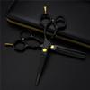 5.5 Inch Black Professional Salon Barber Hairdressing Scissors, Multifunctional Haircut Barber Shears Tools, Sharp And Precise, for Women, Men And Hairdressers view 1