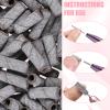 100 PCS Small Sanding Band Nail Drill Bit 240 Extreme Fine Grit Nail File Sanding Bands Nails Sand Bits for Acrylic Nails Drill Gel Removing Shaping Manicures and Pedicure (240 White) view 4