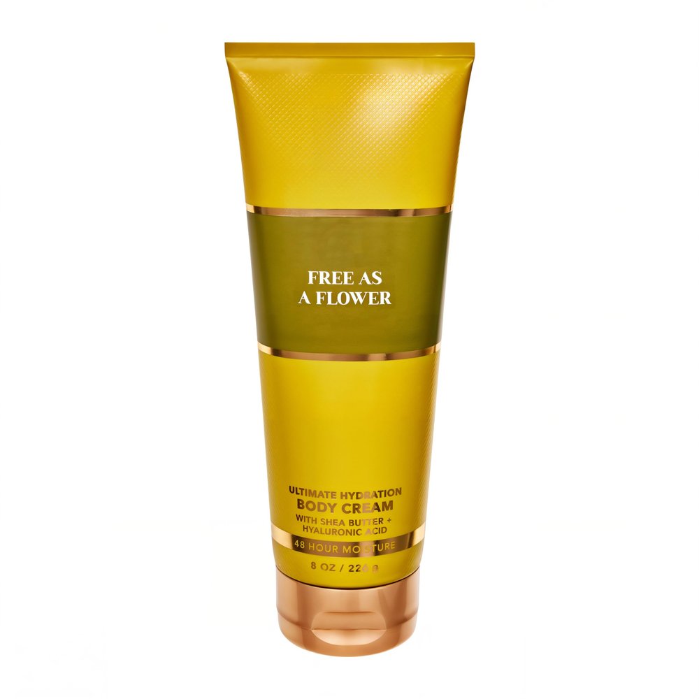 Bath and Body Free As A Flower Ultimate Hydration Body Cream - 8 Oz