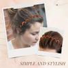 2025 New U Shape Fashion Tooth Hair Comb Headband, High Cranium Head Bands for Women's Hair, Reversible Korean Headbands with Teeth for Women Gifts for Teen Girls (1, M) view 3