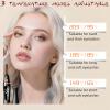 2025 Upgraded Heated Eyelash Curler  Fast 5s Heat-Up, USB Rechargeable Electric Eyelash Curler, 3 Temperature Modes, LED Display, Anti-Burn, 24H Long-Lasting Curl, Perfect Gift for Women (Black A) view 4