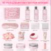 16Pcs Rose Spa Kit - Relaxing Bath & Body Care Gift Set with Bath Bombs & Lotions for Women. The Perfect Mother's Day Birthday Christmas or Thank You Gift for Mom Wife Friend Relaxing Home Spa Set view 2