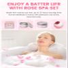 16Pcs Rose Spa Kit - Relaxing Bath & Body Care Gift Set with Bath Bombs & Lotions for Women. The Perfect Mother's Day Birthday Christmas or Thank You Gift for Mom Wife Friend Relaxing Home Spa Set view 4
