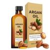 Satinox Moroccan Argan Oil Hair Treatment Serum - Lightweight Leave-In Conditioner for Dry Damaged Hair, Smooths Frizz & Strengthens with Shine, Non-Greasy Heat Protection, 120ML (Moroccan Argan Oil) view 1