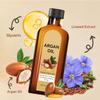 Satinox Moroccan Argan Oil Hair Treatment Serum - Lightweight Leave-In Conditioner for Dry Damaged Hair, Smooths Frizz & Strengthens with Shine, Non-Greasy Heat Protection, 120ML (Moroccan Argan Oil) view 2