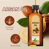 Satinox Moroccan Argan Oil Hair Treatment Serum - Lightweight Leave-In Conditioner for Dry Damaged Hair, Smooths Frizz & Strengthens with Shine, Non-Greasy Heat Protection, 120ML (Moroccan Argan Oil) view 3