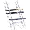 UNICRAFTALE 8-Slots Acrylic Pen Holder Clear Pen Display Stand Holder Makeup Brush Holder Makeup Brush Drying Rack Pencil Show Tool Rack for Office Home view 1
