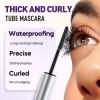 Iron Wand Mascara, 2025 New Curling Mascara, Precision Volumizing Mascaras for Office Makeup, Long Lasting Black Mascaras for Women (2pcs Black) view 3