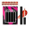 6 Colors Lip Stain Peel Off Set, Highly Pigmented Lipstick Collection with Nourishing Formula for Hydrated, Smooth Lips,Transfer-Resistant, Smudge-Proof, All-Day Wear for Daily Use and Parties 0.85 oz view 1