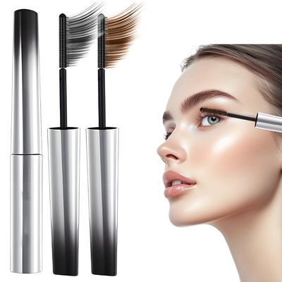Iron Wand Mascara, 2025 New Curling Mascara, Precision Volumizing Mascaras for Office Makeup, Long Lasting Black Mascaras for Women (Black+Brown)