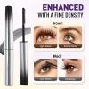 Iron Wand Mascara, 2025 New Curling Mascara, Precision Volumizing Mascaras for Office Makeup, Long Lasting Black Mascaras for Women (Black+Brown) view 4
