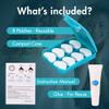 Reusable Cosmetic Ear Corrector Kit  8pcs Silicone Ear Tape with Glue, Invisible Ear Stickers for Big Ears, Protruding Ear Corrector for Adults, Non-Surgical Ear Pinning Tape & Skin-Friendly view 2
