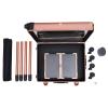 YIYIBYUS Makeup Train Case,Rolling Professional Makeup Storage Organizer Box with LED & Mirror, Professional Make-Up Artist Travel Cases Adjustable Legs Make Up Station for Hairdressers (Rose Gold) view 3