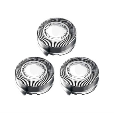 3Pcs Replacement Shaver Head compatible For Philips3000 2000 Series Razor Replacement Heads Blade SH30/52