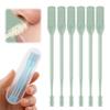 2-in-1 Nasal Hair Cutter, 2025 Upgrade 360 Rotating Nose Hair Trimmer with Double-Sided Blade & Ear Pick, Manual Nostril Hair Removal Tool for Men and Women, Soft Cleaning Brush (Green, 6PCS) view 1