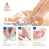 Bulk 300 Disposable Pumice Stone Blocks for Pedicure Foot Care, Callus Remover and Exfoliating Spa Tools, Blue Single Use Supplies view 3