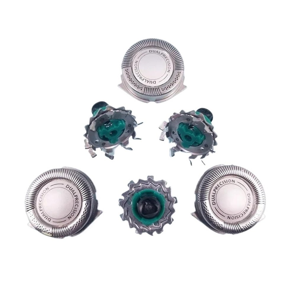 3pcs Shaver RQ11 Replacement Razor Blade Compatible For Philips Shaver RQ11 RQ150 RQ32 RQ1151 RQ1155 RQ1190 RQ1131 RQ1141 RQ1145 RQ1180