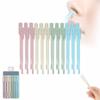BusyLive 2 in 1 Nasal Hair Cutter, 2025 New Double Sided Nose Hair Knife, Manual 360 Rotating Nostril Hair Removal Tool Double Sided Blade with Ear Digger for Men and Women (24PCS) view 1