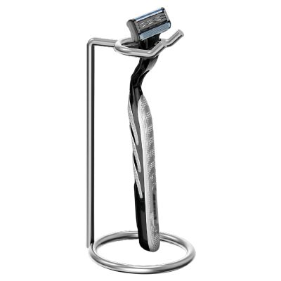 Long Handle Shaver Holder - Stainless Steel Shaver Stand Support | Shaverss Holder For Men, Travel Shaverr Stand, Shaving Storage Rack Counter Organizer For Bathroom Kitchen