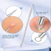 3PCS Pimple Extractor Acne Treatment Tool Professional Stainless Blackhead Comedone Removal Popper Tool for Face Nose Blackhead Extractor Tool (Silver) view 4