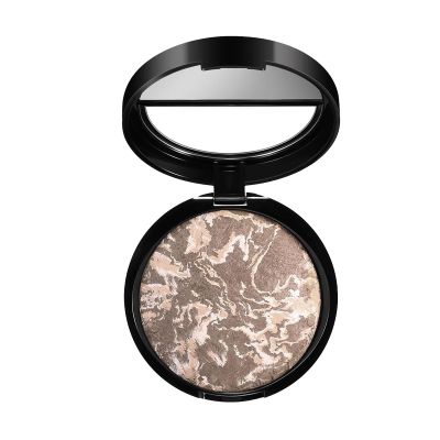 Baked Foundation Pressed Setting Powder Brighten Color Correcting Powder Foundation Long-Lasting Coverage for All Skin Tones (06, One Size)