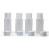 2oz 8-Pieces TSA Approved Translucent Squeeze Bottles with Flip Cap & Extra Screw Caps, Leak Proof, FDA Compliant. Safe for Premium Costmetic, Shampoo, Conditioner DIY projects and Camping. view 1