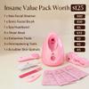 VogueNow Facial Steamer Spa Kit with Complimentary 15 Skin Care Tools | Face Steamer for Facial Deep Cleaning with Humidifier Mode | Self Care Gifts for Women, Spa Gifts, Birthday Gifts for Women view 3