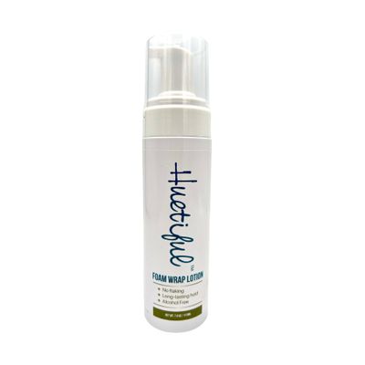 Huetiful Foam Wrap Lotion, Creates Soft Wraps, Hair Mousse for Curly Hair, Defines Curls, Anti Frizz, 7 Fl Oz